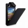 LG Optimus L5 E610 / E612 Δερμάτινη Θήκη Flip - Μαύρο OEM
